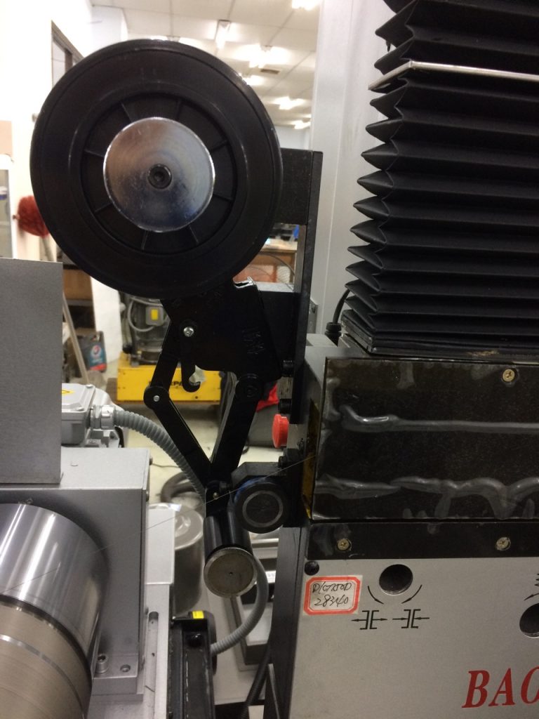 Lỗi tang quấn máy cắt dây molipden